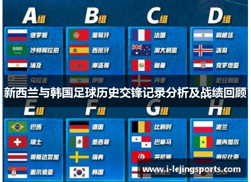 新西兰与韩国足球历史交锋记录分析及战绩回顾